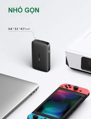 Bộ gộp HDMI 3 vào 1 UGREEN 80125 – Hỗ trợ phân giải Ultra Full HDR 4K 3840×2160@30Hz – Cấp nguồn cổng Micro USB 5V