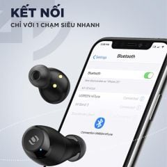 Tai nghe Bluetooth TWS UGREEN WS100; Âm thanh Hifi True Wireless, chống nước IPX5; Sạc đầy trong 15 phút, 27h Playtime