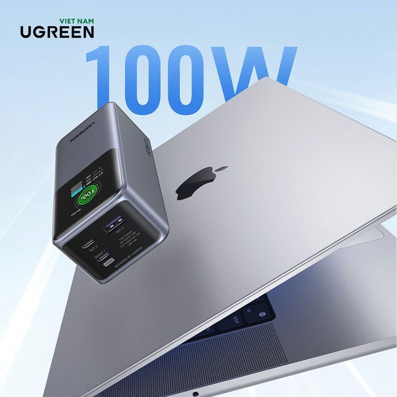 Pin sạc dự phòng 20000mAh Ugreen PB721 2C1A 130W