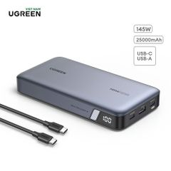 Pin Sạc Dự Phòng UGREEN 90597A Sạc Nhanh Hai Chiều 145W sạc nhanh, 2C1A