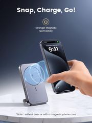 Pin Sạc Dự Phòng không dây UGREEN PB206 10000mAh có chân đỡ