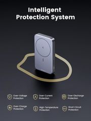 Pin Sạc Dự Phòng không dây UGREEN PB206 10000mAh có chân đỡ