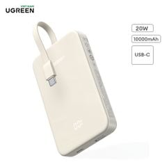 Pin Sạc Dự Phòng 10000mAh có cáp Type C UGREEN PB504