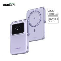 Pin Sạc Dự Phòng UGREEN PB571 5000mAh với Cáp USB Type C Tích Hợp
