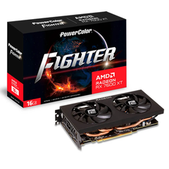 VGA Card Màn Hình PowerColor Fighter Radeon RX 7600 XT 16GB GDDR6