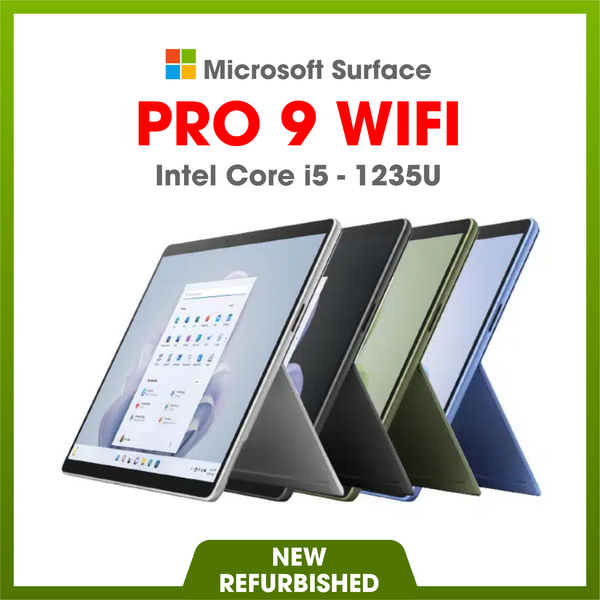 Microsoft Surface Pro 9 WIFI Core i5 (New Refurbished)