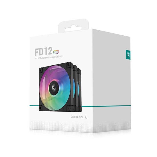 Fan Case Deepcool FD12 ARGB (3 in 1) - Black