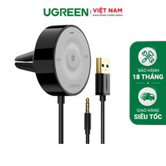 Bộ nhận Bluetooth 4.2 UGREEN CM125 – Sử dụng trên xe hơi hỗ trợ công nghệ chuẩn âm thanh aptX