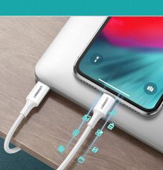 Cáp sạc nhanh IPhone Type C 18W truyền dữ liệu  UGREEN US171