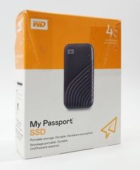 Ổ CỨNG DI ĐỘNG WD MY PASSPORT SSD 4TB USB 3.2 GEN 2 WDBAGF0040BGY-WESN MÀU XÁM