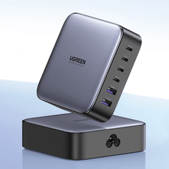 Sạc nhanh GaN 200W Ugreen CD271 4 cổng USB-C, 2 cổng USB-A