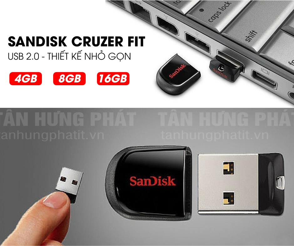 USB SanDisk Cruzer Fit 2.0