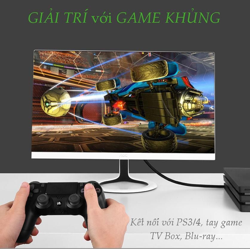 Cáp chuyển HDMI sang DVI (24+1) UGREEN HD133 – Dây bện nylon chống rối, bề mặt mạ vàng 24K