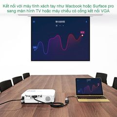 Cáp chuyển Type C sang VGA Full HD UGREEN CM160