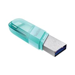 USB SANDISK 64GB IXPAND FLASH DRIVE FLIP SDIX90N-064G-GN6NK MÀU XANH MINT