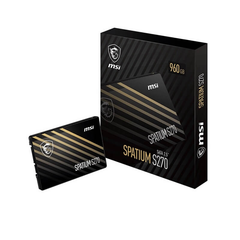 SSD MSI SPATIUM S270 2.5 inch Sata 3 (Read/Write 500/450 MB/s, 3D Nand)