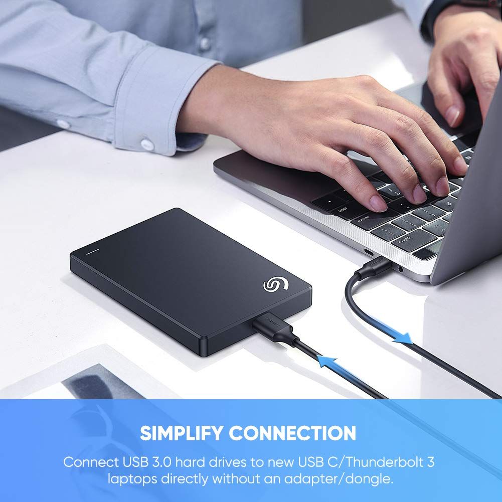 Cáp sạc nhanh Type C to Micro B UGREEN US312 | Truyền dữ liệu 5Gbps, 15W