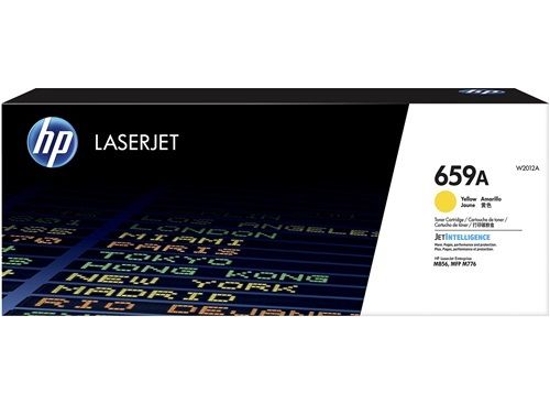 Mực in HP 659A Yellow LaserJet Toner Cartridge (W2012A)