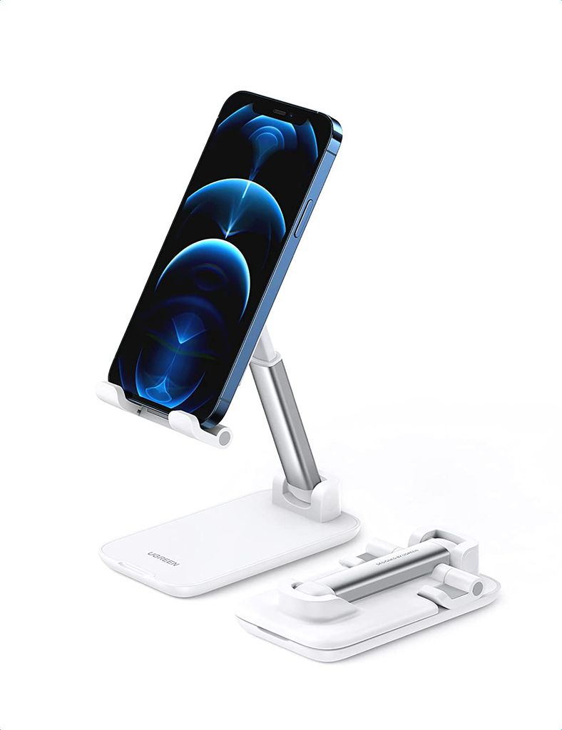 Giá đỡ điện thoại UGREEN LP373 – Thiết kế gấp gọn, mặt đệm silicon chống trầy xước