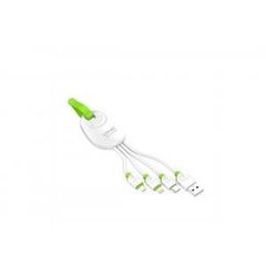 CÁP SẠC ĐIỆN THOẠI 3IN1 CỔNG USB RA 3 CỔNG TYPE-C/LIGHTNING/MICRO LC95 LDNIO