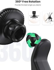 Giá đỡ điện thoại trên ô tô UGREEN LP176 – Chất liệu plastic, đệm silicon chống shock, chống xước