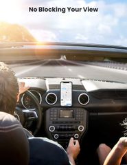 Giá đỡ điện thoại trên ô tô UGREEN LP176 – Chất liệu plastic, đệm silicon chống shock, chống xước