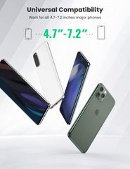 Giá đỡ điện thoại trên ô tô UGREEN LP176 – Chất liệu plastic, đệm silicon chống shock, chống xước