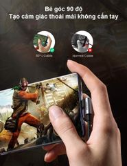 Cáp sạc nhanh PD60W UGREEN US255 – Đầu bẻ vuông góc, sạc nhanh QC 3.0 dòng 3A