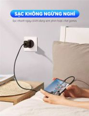 Củ sạc nhanh UGREEN CD122 – Sạc nhanh QC 3.0 18W kèm cổng nối đất