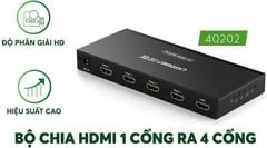 Bộ chia cổng HDMI 1 ra 4 Hỗ trợ full HD, 4K*2K@30Hz Chính hãng Ugreen 40202