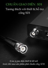 Dây cáp tín hiệu SDI UGREEN SP103 Dùng kết nối với các thiết bị video chuyên nghiệp như Máy quay, Camera…