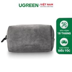 Túi đựng phụ kiện UGREEN LP285 – Chất liệu  bằng da PU cao cấp, chống thấm nước
