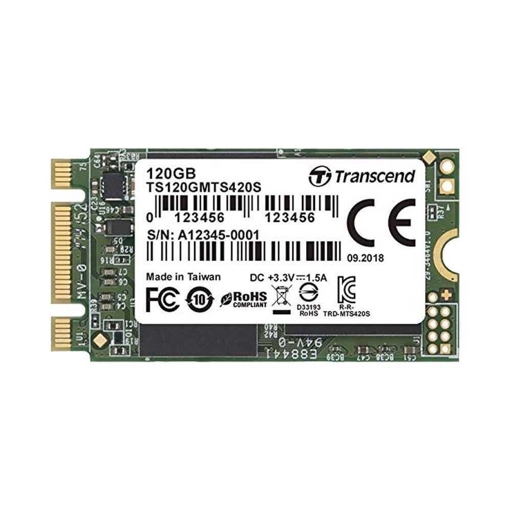 Ổ cứng SSD Transcend 2242 SATA III 120GB MTS420S 3D-NAND TS120GMTS420S
