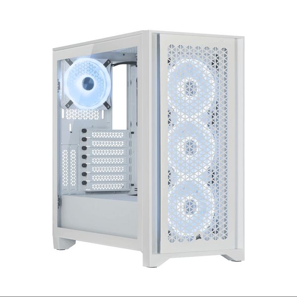 Vỏ máy tính Corsair iCUE 4000D RGB AIRFLOW QL True White - CC-9011232-WW