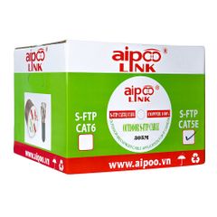 Cáp Aipoo Link OUTDOOR SFTP OFC Cat 5e - 305M Messenger Wire