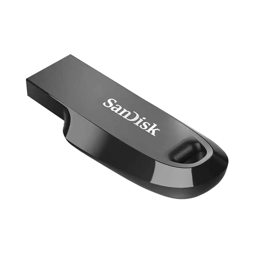 USB SANDISK 128GB USB 3.2 GEN1 ULTRA CURVE SDCZ550-128G-G46 MÀU ĐEN
