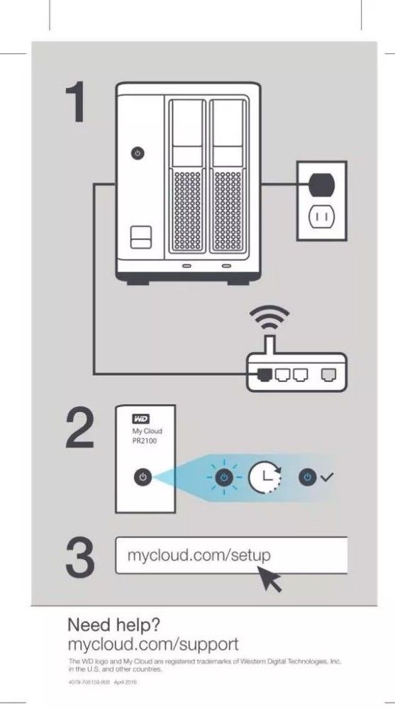 Ổ lưu trữ mạng Western Digital My Cloud PR2100
