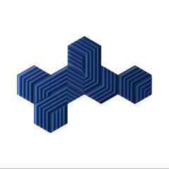 Bộ 6 tấm tiêu âm Elgato Wave Panels - Starter Kit Blue (10AAL9901)