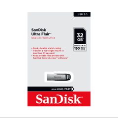 Thiết bị lưu trữ USB 3.0 SanDisk Ultra Flair CZ73 32GB 150MB/s SDCZ73-032G-G46