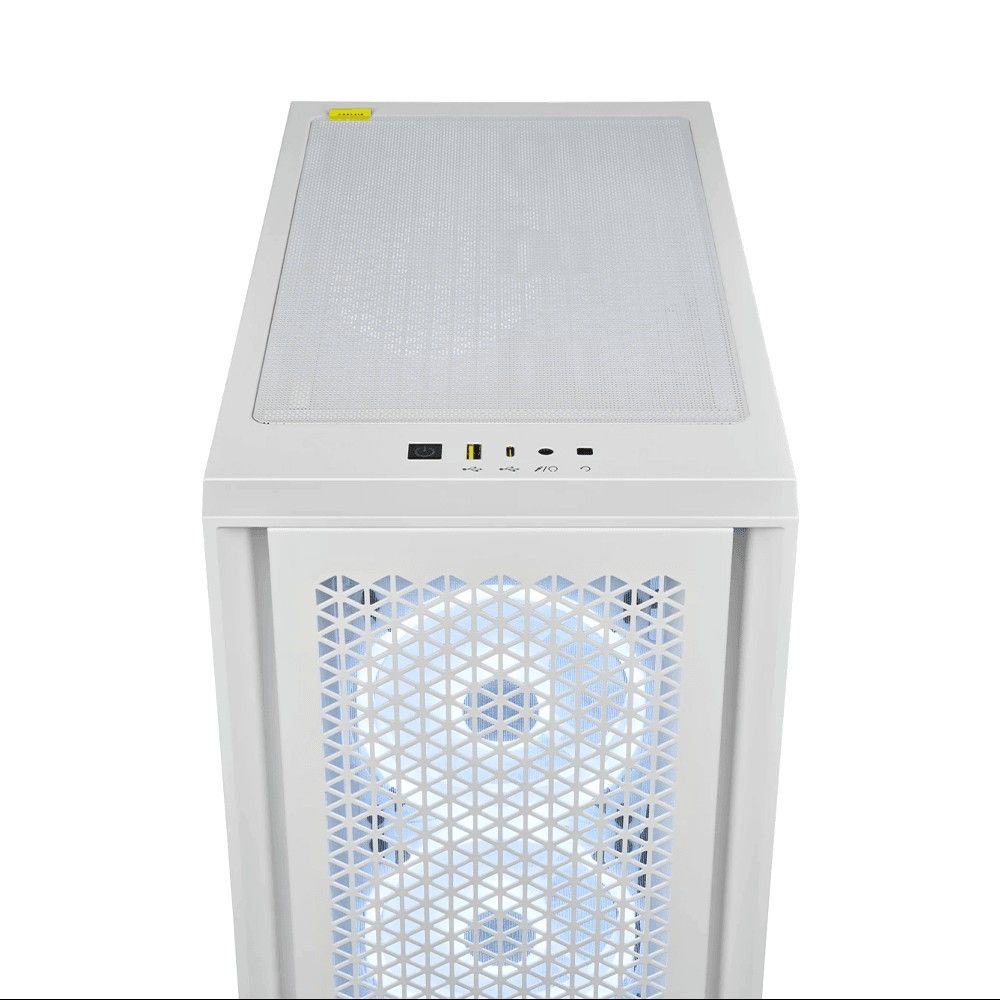 Vỏ máy tính Corsair iCUE 4000D RGB AIRFLOW QL True White - CC-9011232-WW