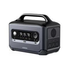 Trạm sạc dự phòng Ugreen GS600 Sạc nhanh 1,5 giờ, Pin LiFePO4, Ổ cắm điện xoay chiều 600W