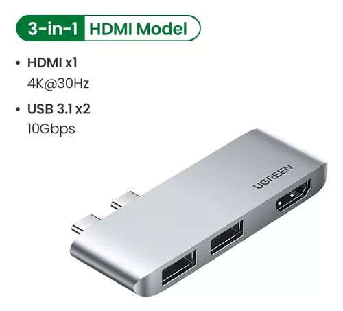 Hub Type C cho Macbook Ugreen 10914