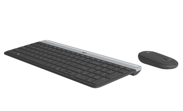 Combo bàn  phím + chuột LOGITECH MK470 SLIM WIRELESS