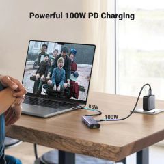 Hub USB-C ra HDM 4K@30Hz , PD 100W Ugreen 15598 USB A+HDMI+RJ45+PD Converter 4K@30Hz  with PD