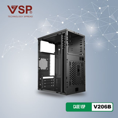 Case VSP V206B Có Sẵn LED RGB (mATX)