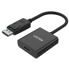 Cáp chuyển đổi Displayport sang Cổng HDMI 0.2m Unitek (Y 5118DA) (F)