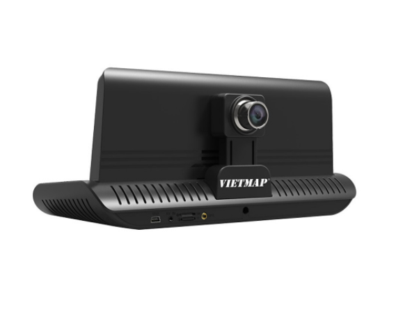 Camera Hành Trình Ô tô Kép VIETMAP D20 Phiên Bản Màn Hình Dẫn Đường Tablo Tự Động Gập Giám Sát Hành Trình
