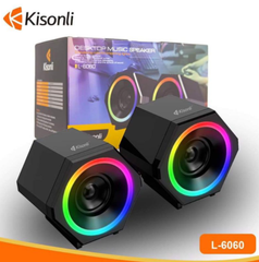 Loa vi tính 2.0 Kisonli L-6060 LED
