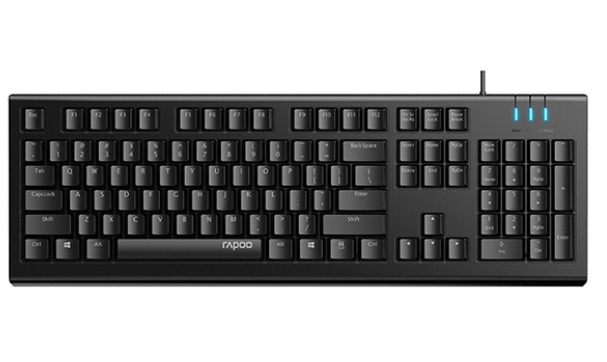 Bàn phím có dây Rapoo NK1800 USB