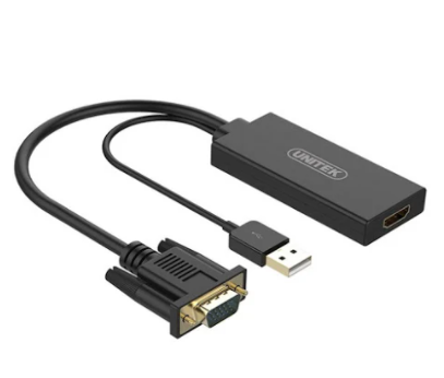 Cáp VGA -> HDMI Unitek Y-8711